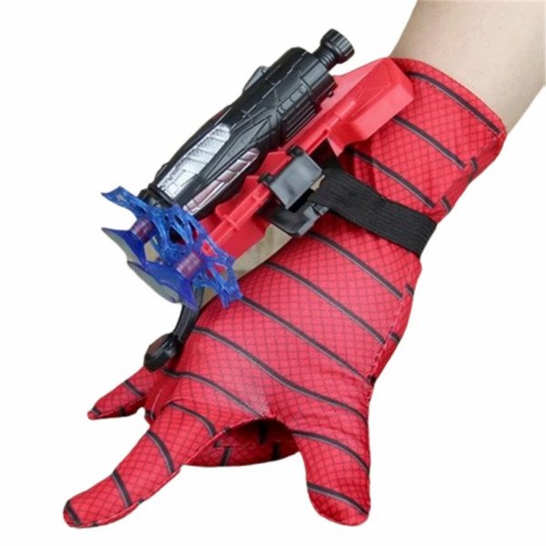 Marvel Superheld Spiderman Launcher Handschuhe Cosplay Kinder Spielzeug Geschenk 