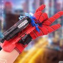 Lanzador de guantes de spiderman cosplay de plástico, juguete para niños