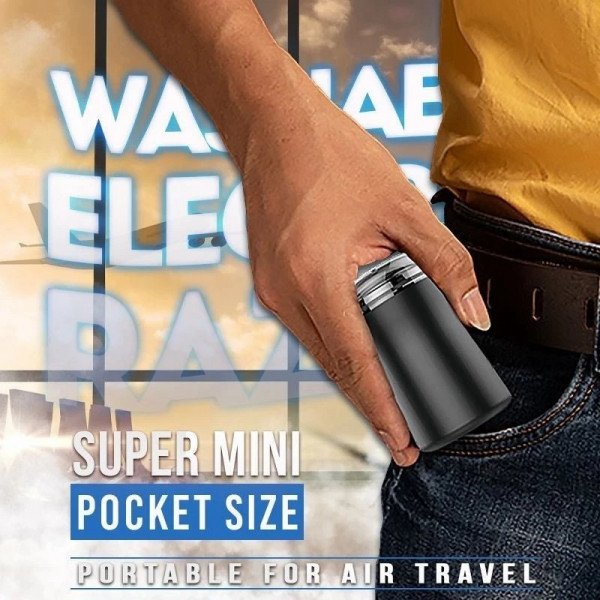 Pocket Size Washable Electric Shaver