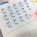 Kalligraphiebuch für Kinder - 4 Stück wiederverwendbar
